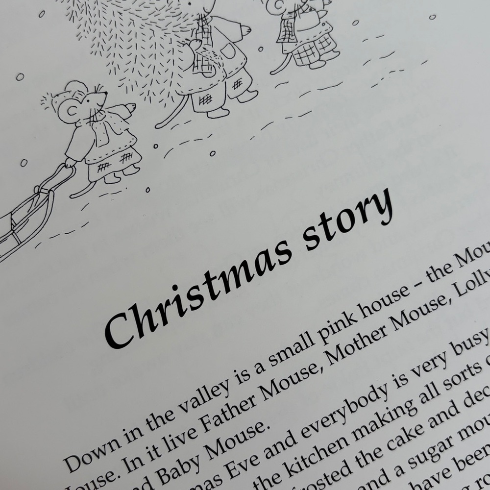 THE MOUSE CHRISTMAS HOUSE A press-out model book Michelle Cartlidge - Picture 3 of 12